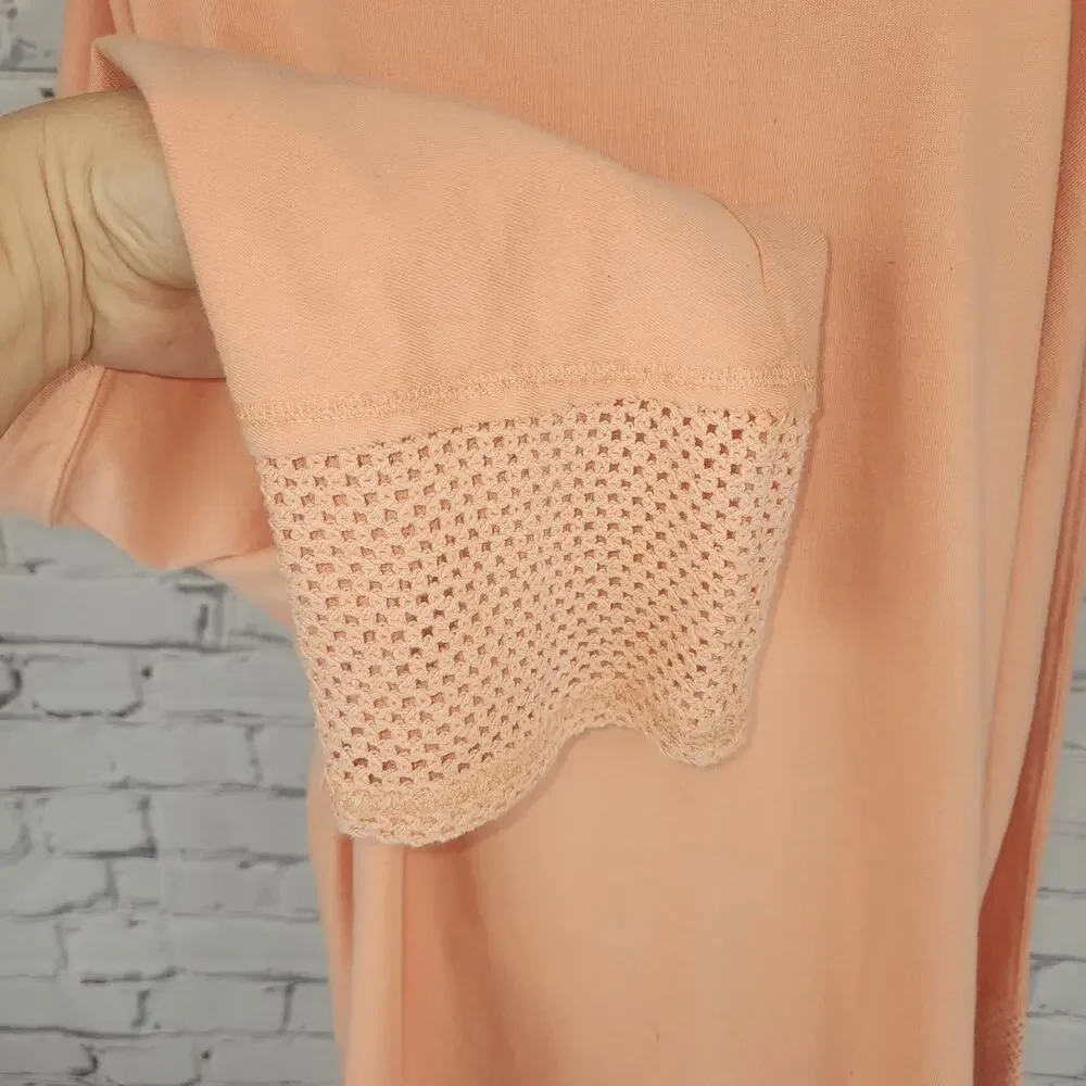 Free People We The Free Courtside long-sleeve oversized tee. Womens M - Picture 7 of 9